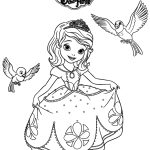 Free Printable Sofia The First Coloring Pages | coloringkids.org
