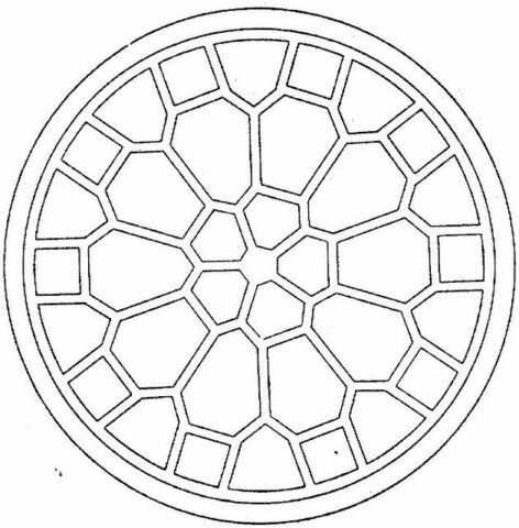 Geometric Coloring Pages (6)