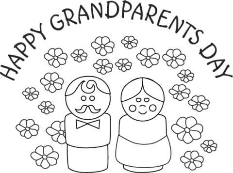 grandparents day coloring pages | Coloring Book