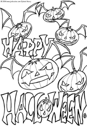 Halloween Coloring Pages (18)
