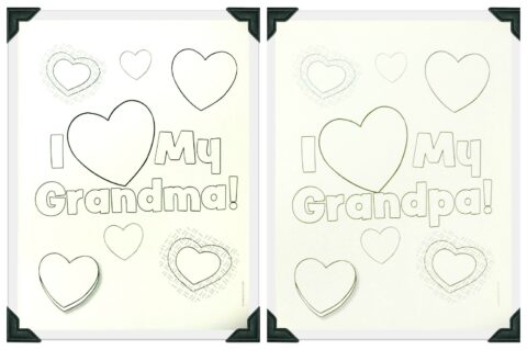 Happy Grandparents Day Coloring Pages 5 | Free Printable Coloring …
