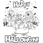 Halloween Coloring Pages - Coloringkids.org