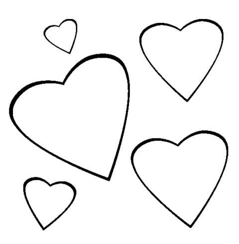 Heart Coloring Pages (1)