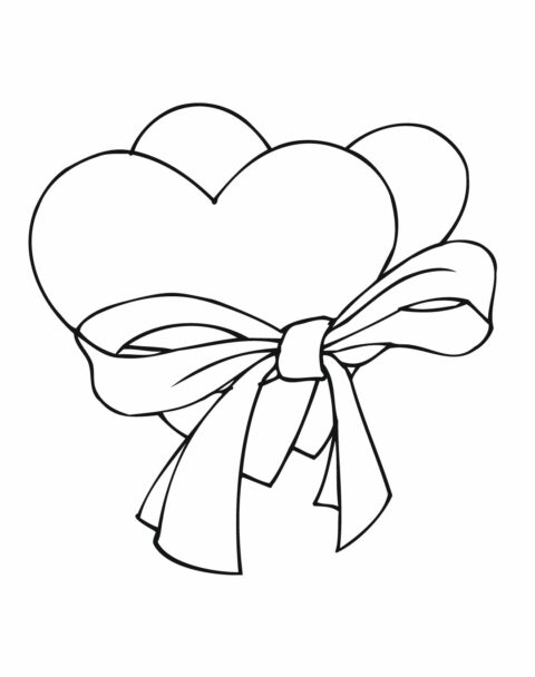 Heart Coloring Pages (10)