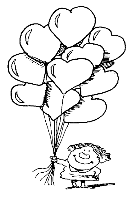 Heart Coloring Pages (10)