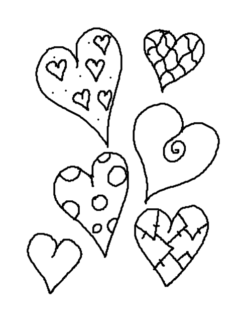 Heart Coloring Pages (15)