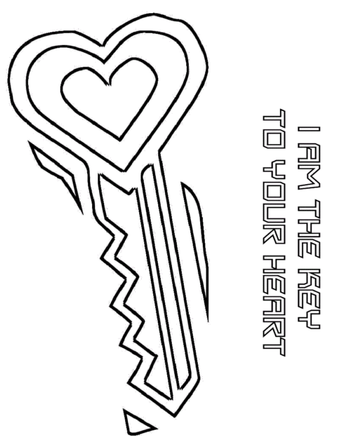 Heart Coloring Pages (3)