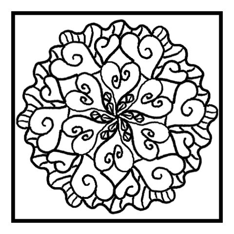Heart Coloring Pages (4)