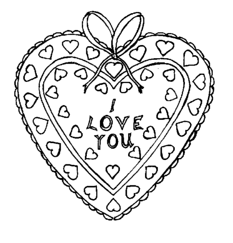 Heart Coloring Pages (4)