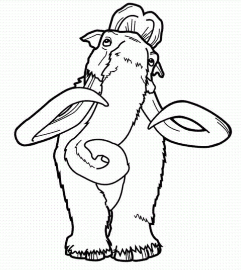 Ice Age Coloring Pages (5)
