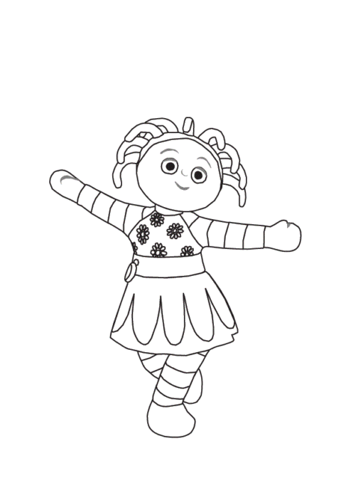 In The Night Garden Coloring Pages
