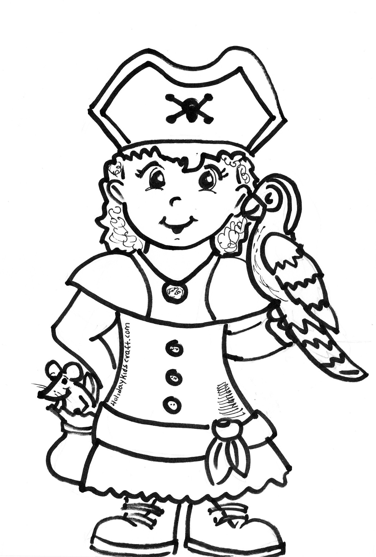 incredible Pirate Coloring Pages : Gallery Photos ...
