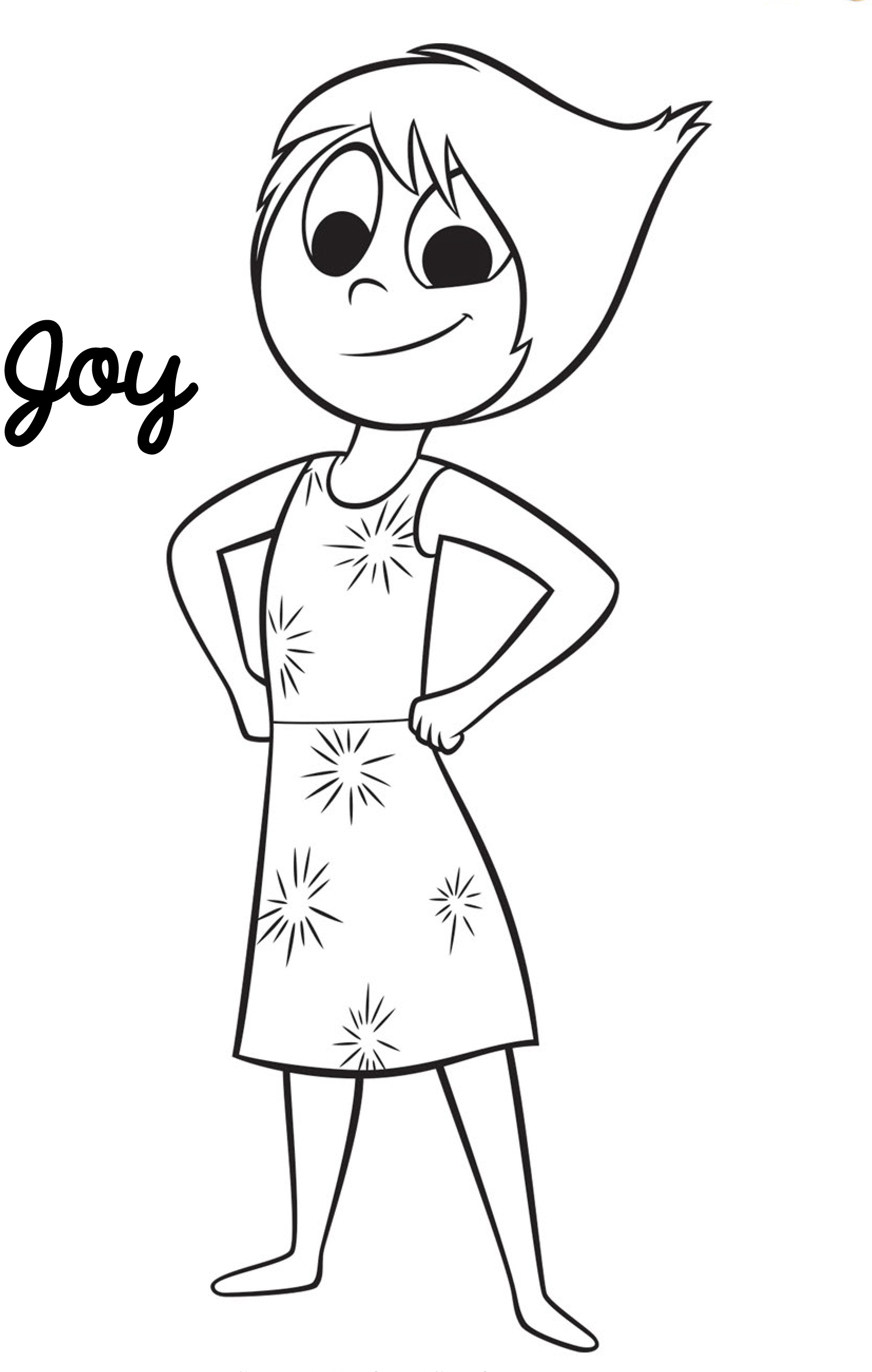 Inside Out Coloring Pages 6   Coloring Kids