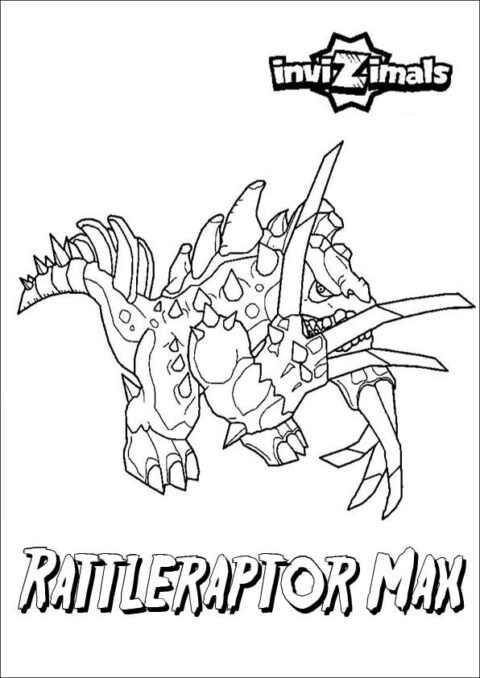 Invizimals Coloring Pages (1)