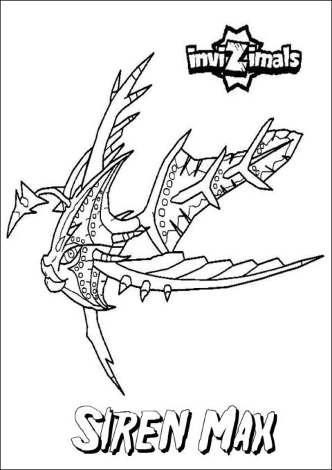 Invizimals Coloring Pages (2)