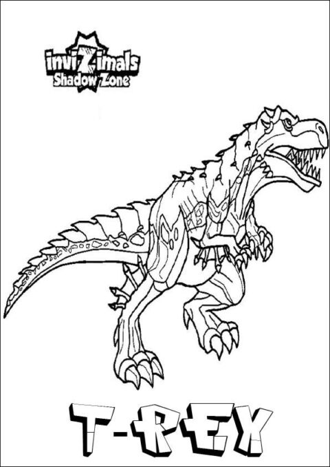 Invizimals Coloring Pages (3)