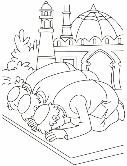 Islamic Coloring Pages (1)