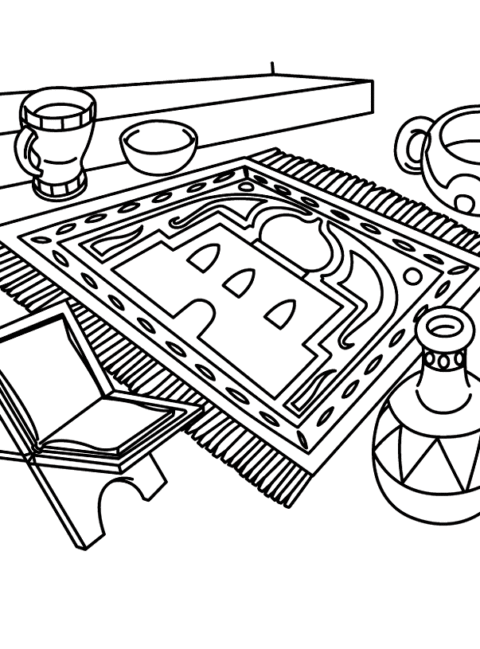Islamic Coloring Pages (1)