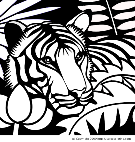 Jungle Coloring Pages (1)