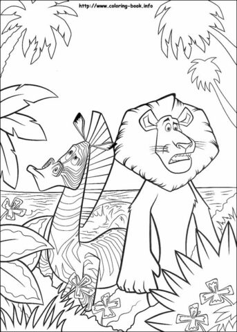 Jungle Coloring Pages (19)