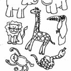 Jungle Coloring Pages - Coloring Kids