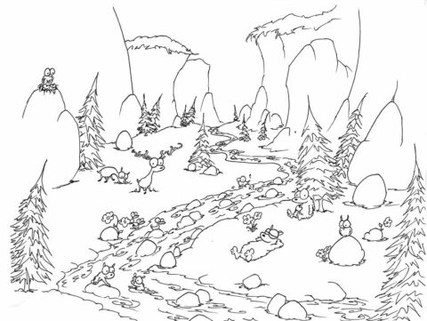 Jungle Coloring Pages (31)