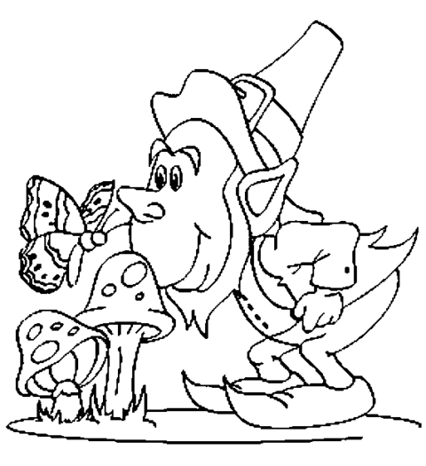 Leprechaun Coloring Pages - Coloringkids.org