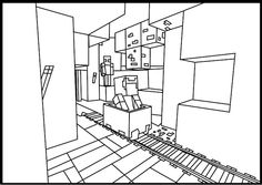 Minecraft Coloring pages
