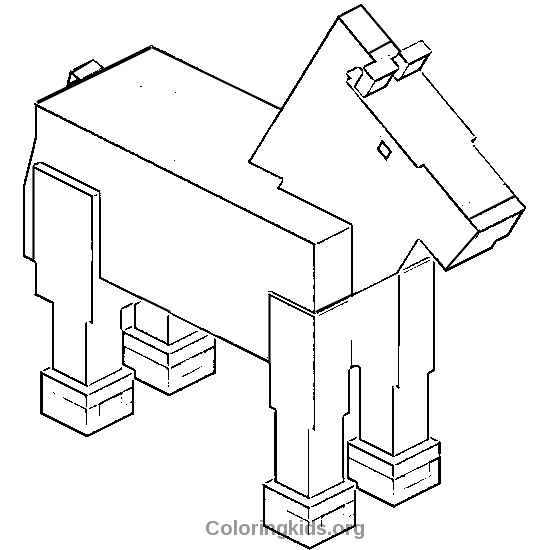 Download Minecraft Coloring Pages - Coloring Kids