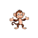 monkeys coloring pages