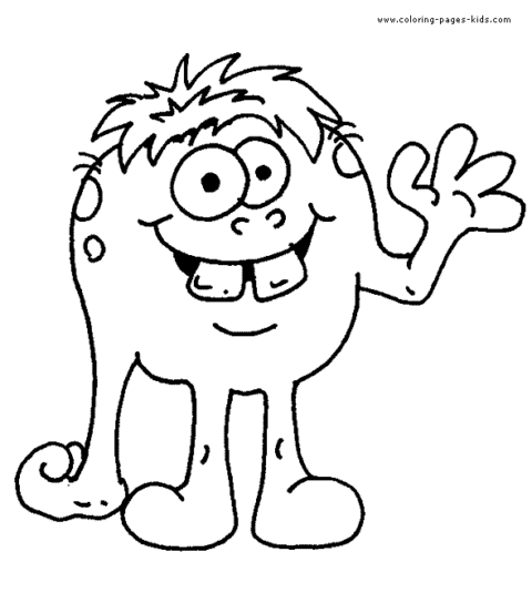 Monster Coloring Pages | best coloring pages in the web