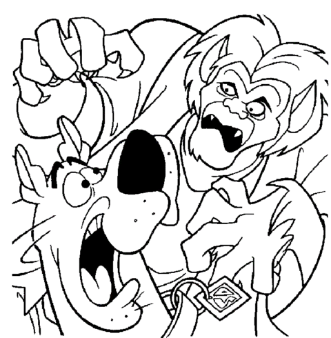 Monster Spooky Halloween Coloring Pages For Kids – Hallowen …