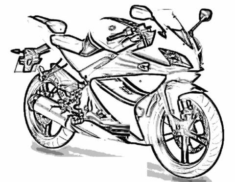 Motorcycle Coloring Pages (12)