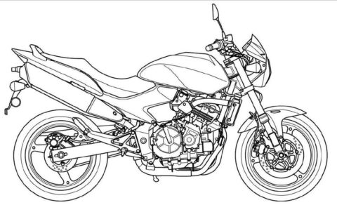 Motorcycle Coloring Pages (2)