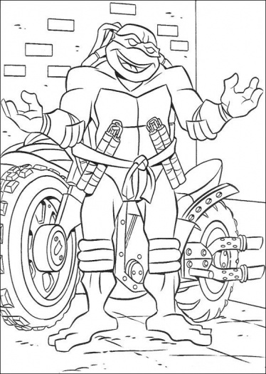 Motorcycle Coloring Pages (20)