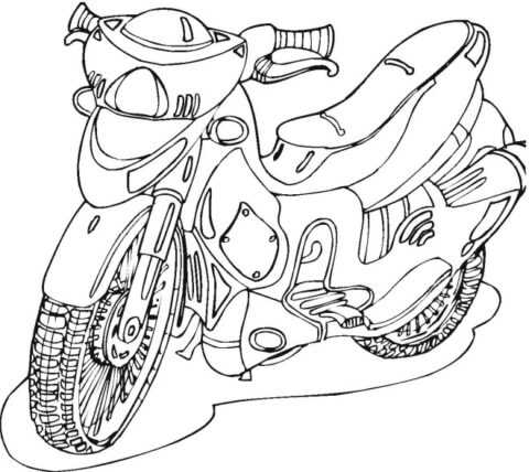 Motorcycle Coloring Pages (21)