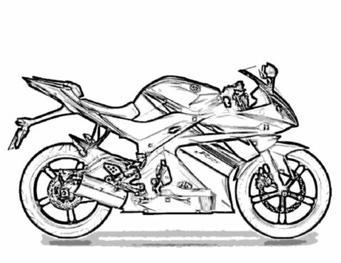 Motorcycle Coloring Pages (8)