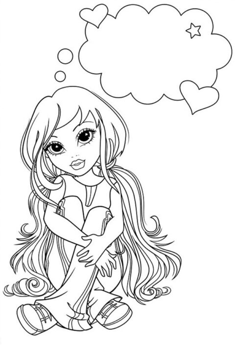 Moxie Girlz Coloring Pages (1)