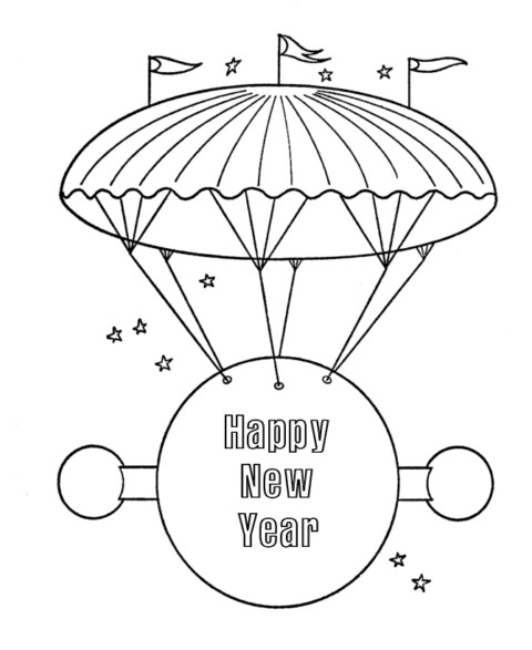 New Year Coloring Pages (11)