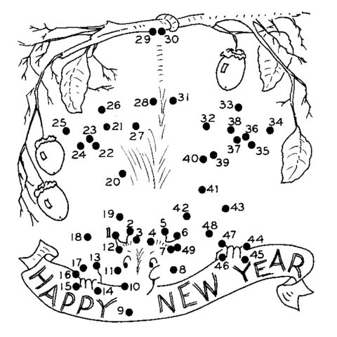 New Year Coloring Pages (3)