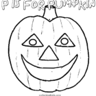 p is for pumpkin