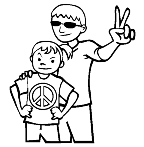 Peace Coloring Pages (12)