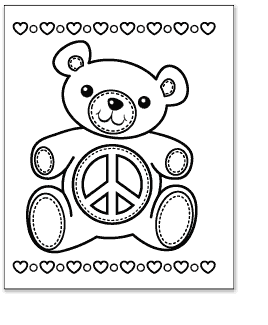 Peace Coloring Pages (4)