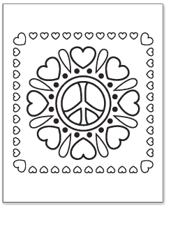 Peace Coloring Pages (6)