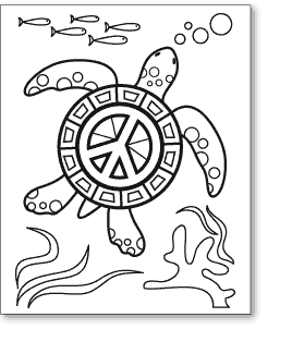 Peace Coloring Pages (8)