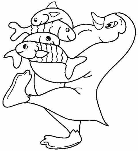 Penguin Coloring Pages (10)