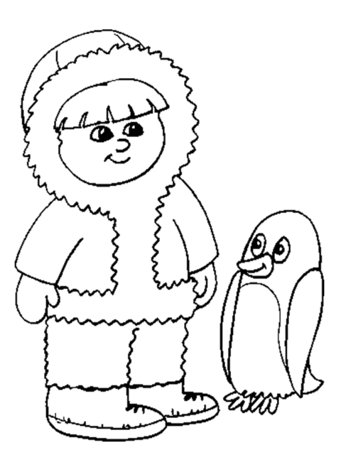 Penguin Coloring Pages (13)