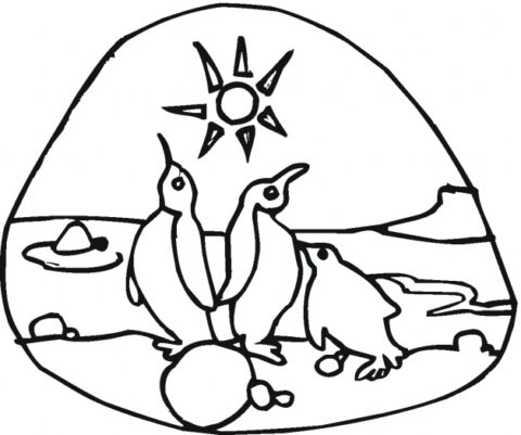 Penguin Coloring Pages (16)