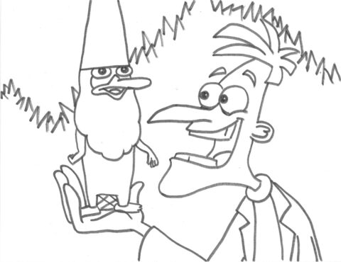 Phineas and Ferb Coloring Pages (11)