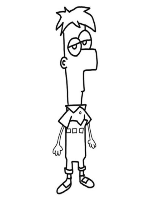 Phineas and Ferb Coloring Pages (5)